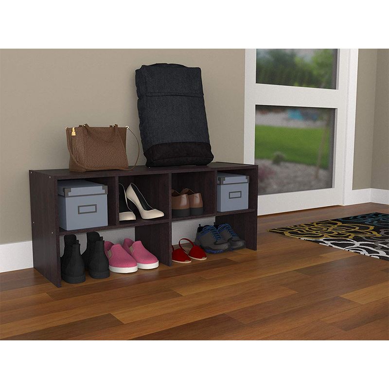 RealRooms Hopa Single Door Pantry Organization, Kitchen Organizer, Ivory Oak