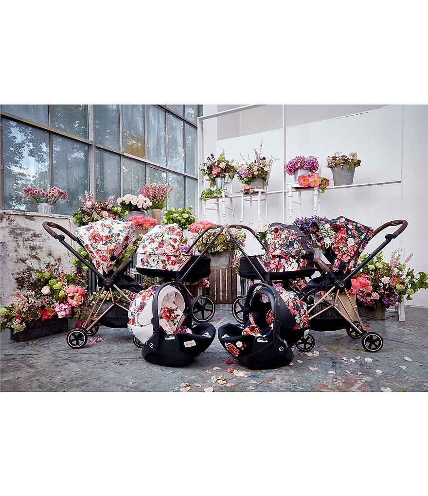 Cybex Spring Blossom Cloud Q with SensorSafe&trade; Infant Car Seat