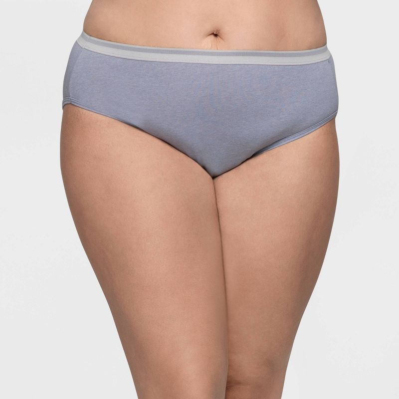 Fruit of the Loom Women's Breathable Mid-Rise Briefs 4+2 Bonus Pack - 9