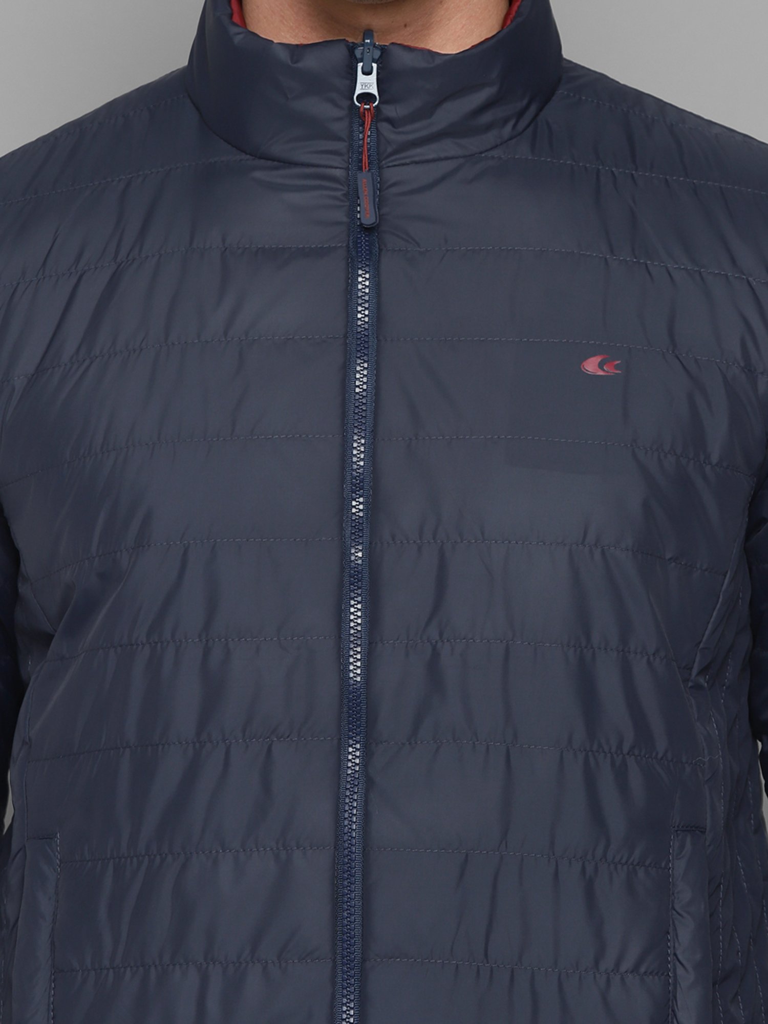 Hummel Grey Regular Fit Bomber Jacket