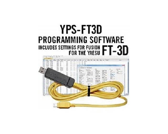 RT Systems YPS-FT3D-USB Programming Software and USB-68 Cable for the Yaesu FT-3D