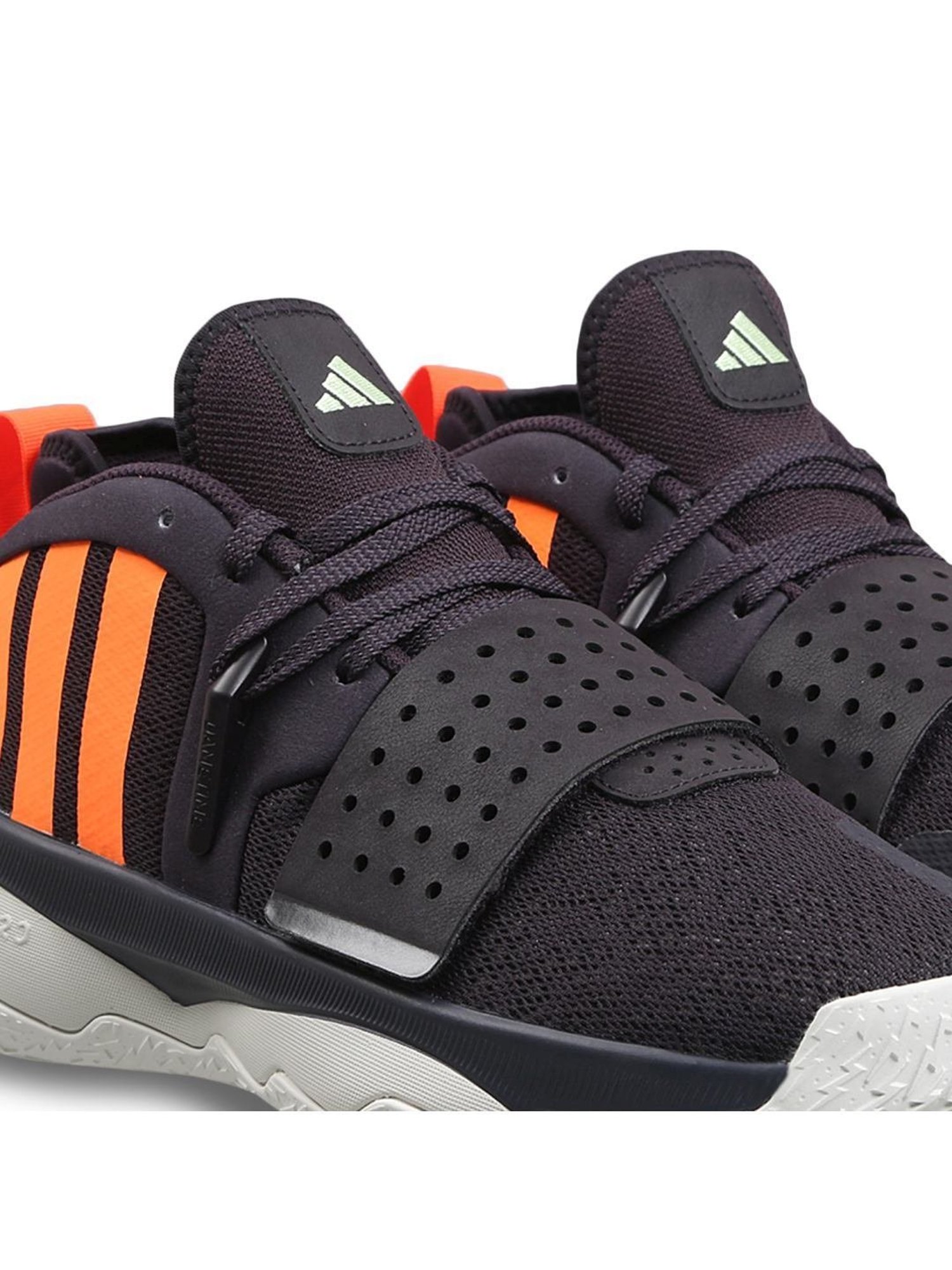 Adidas Men's DAME 8 EXTPLY Black Basketball Shoes