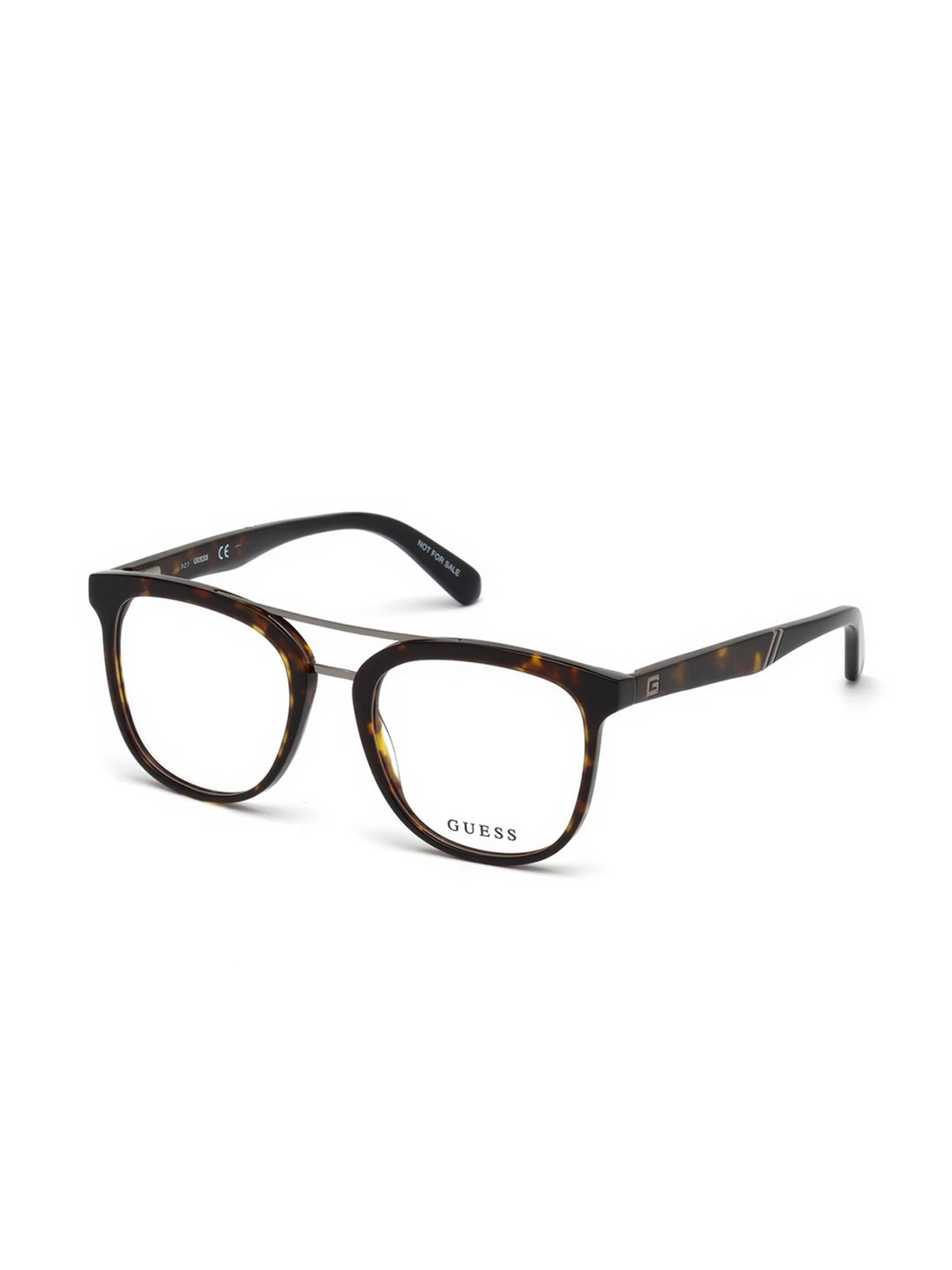 Guess Brown Square Eye Frames for Men