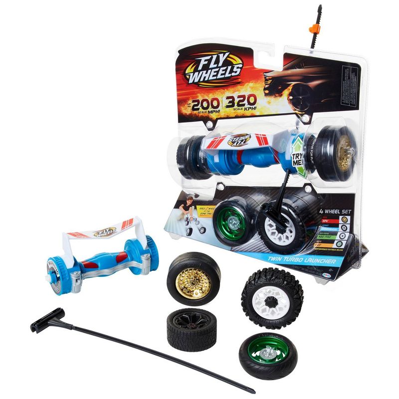 Fly Wheels Twin Turbo Launcher Blue