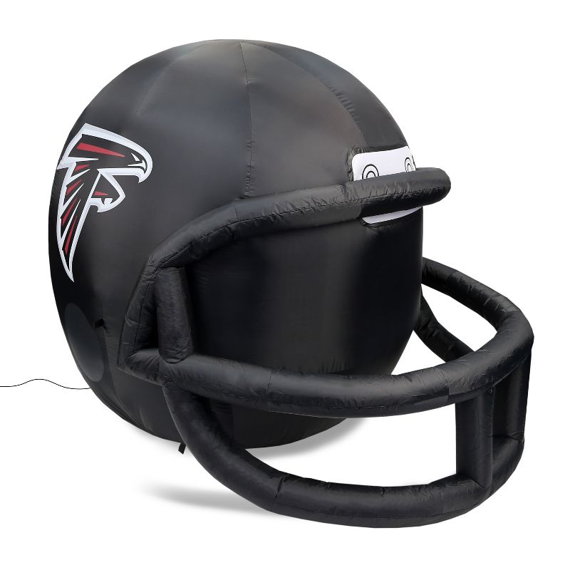 Fabrique NFL ATLANTA FALCONS Team Inflatable Helmet   4 ft., 4 ft Tall, Black