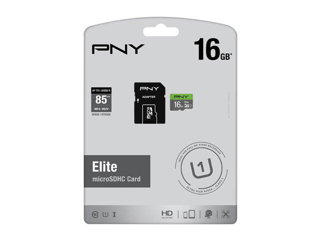 PNY 256GB Elite-X microSDXC UHS-I/U3 Class 10 Memory Card with Adapter, Speed Up to 100MB/s (P-SDU256U3100EX-GE)
