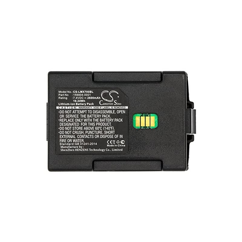 Battery for LXE 159904-0001,163467-0001,Fit Model LXE MX7 (2600mAh,7.40V, Li-ion)