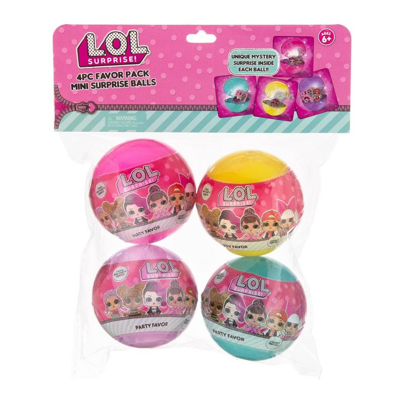 L.O.L. Surprise! 16pk Mini Surprise Party Balls with Necklaces Inside