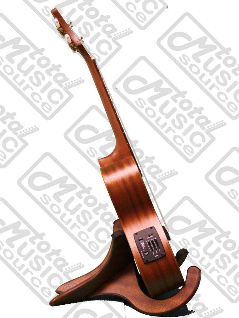 Luna Concert Tattoo Ukulele - UKE TEC MAH - Acoustic/Electric Onboard Preamp,, U