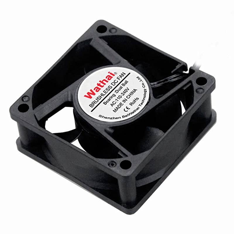 EC Brushless Cooling Fan AC 110V 115V 120V 220V 240V Axial Fan Ball Bearing 60mm x 25mm