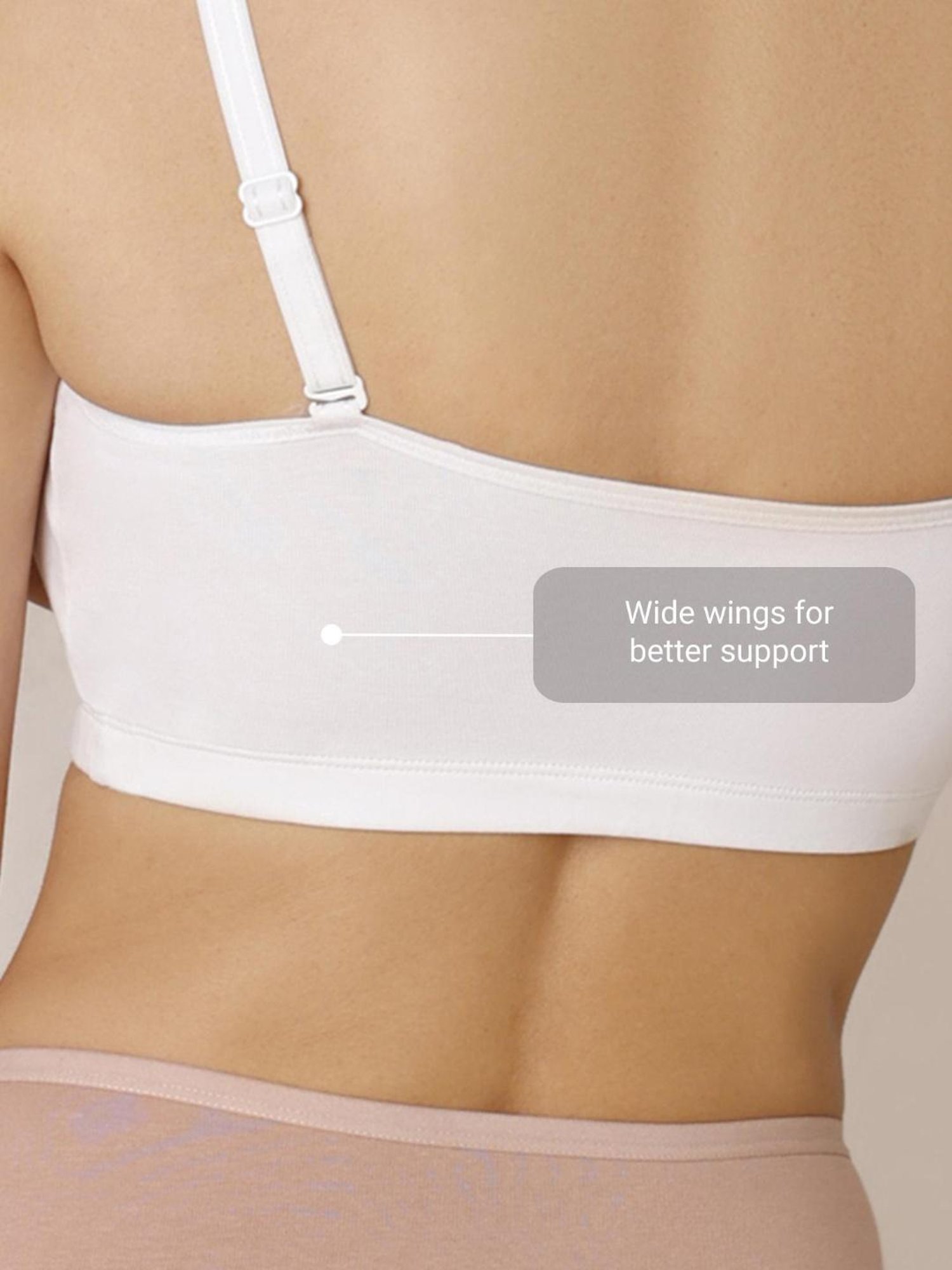 Nykd Blue Non-padded Bra