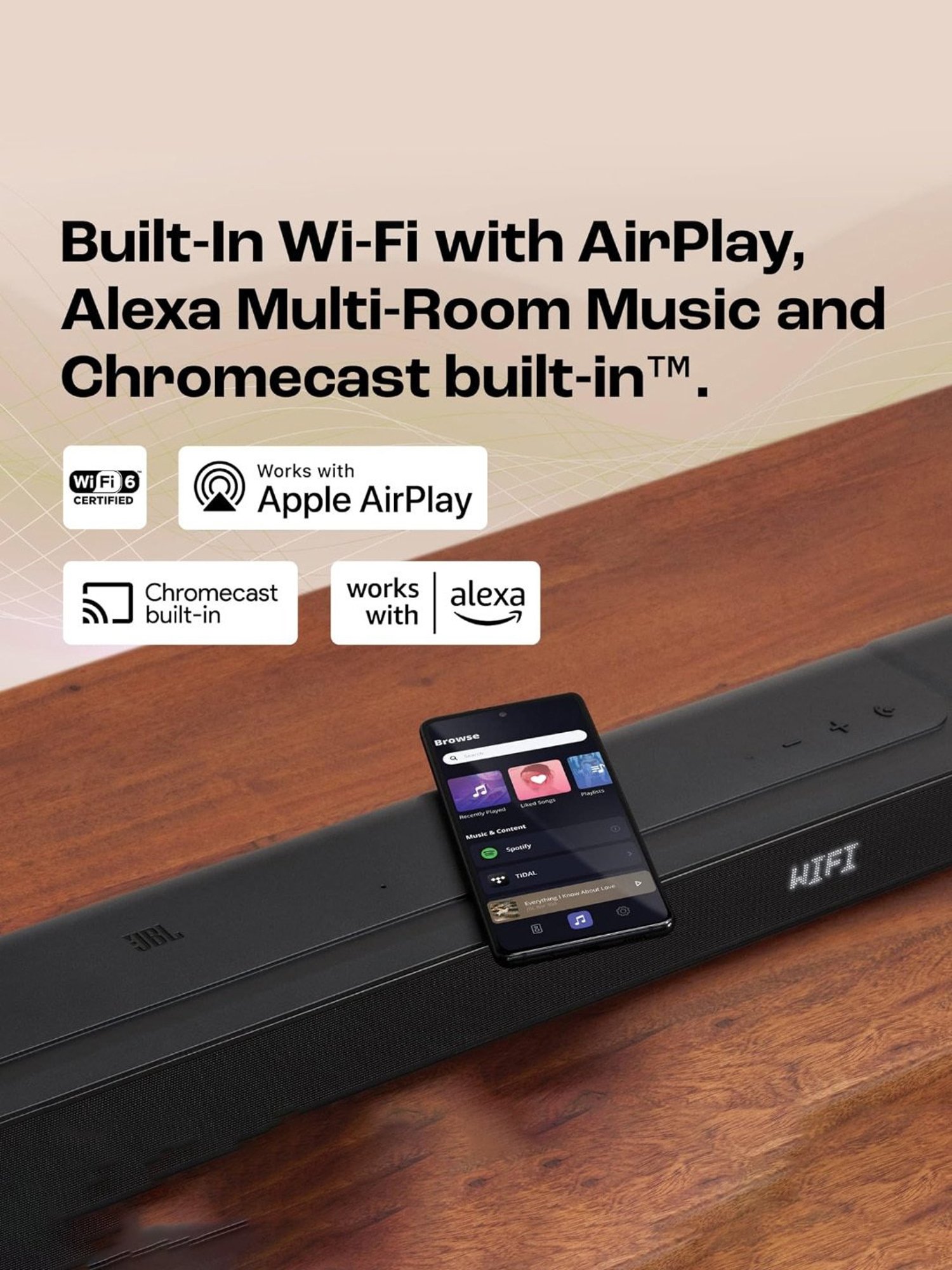 JBL Bar 2.1 Deep Bass Soundbar with Wireless Subwoofer (Black)