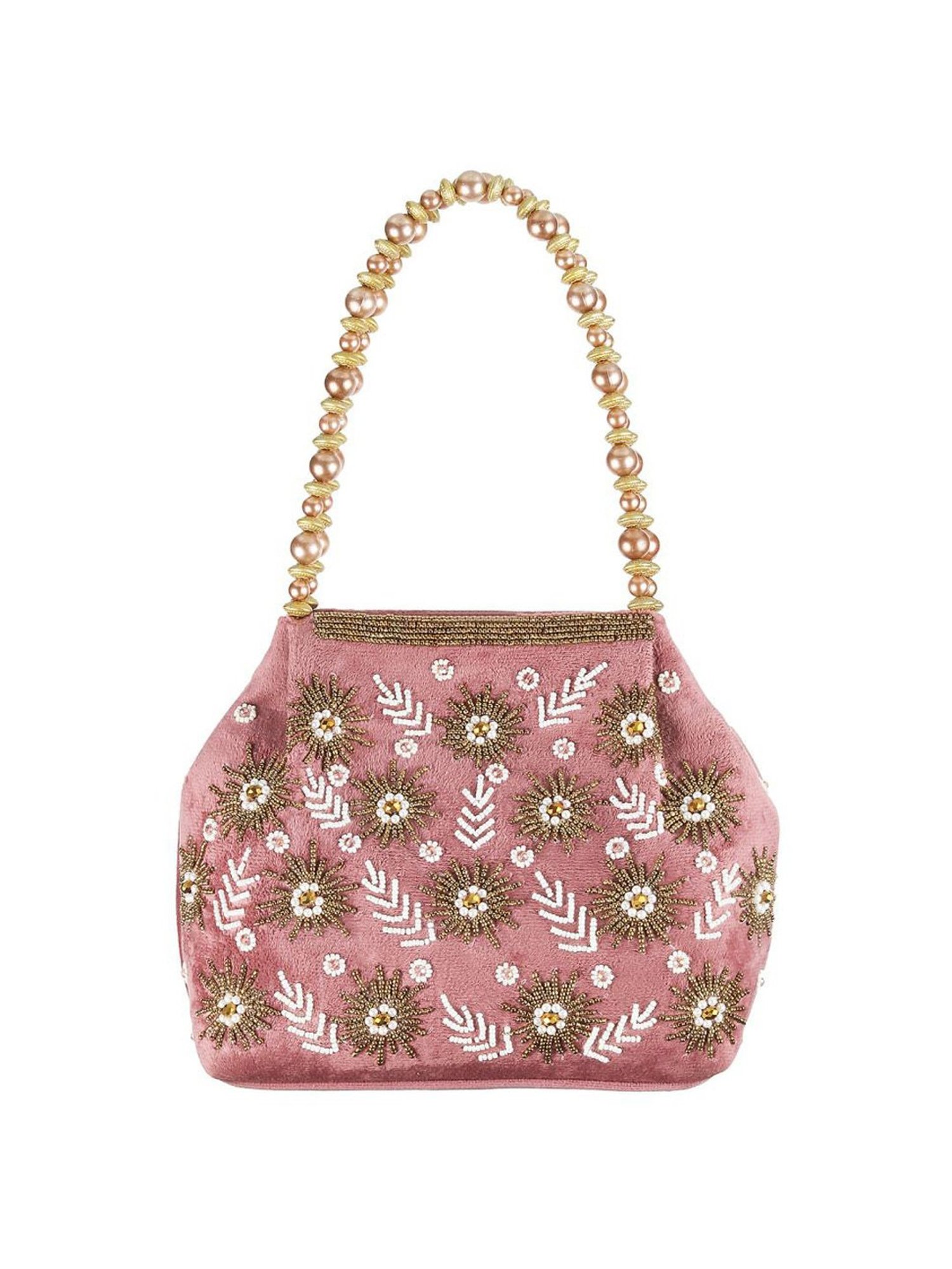 Call It Spring Silver Embellished Potli