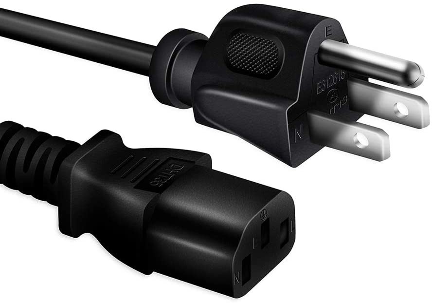 PwrON 5ft/1.5m UL Listed AC Power Cord Cable for Hollinger PA120 Microphones PA Speaker System 4 Channel