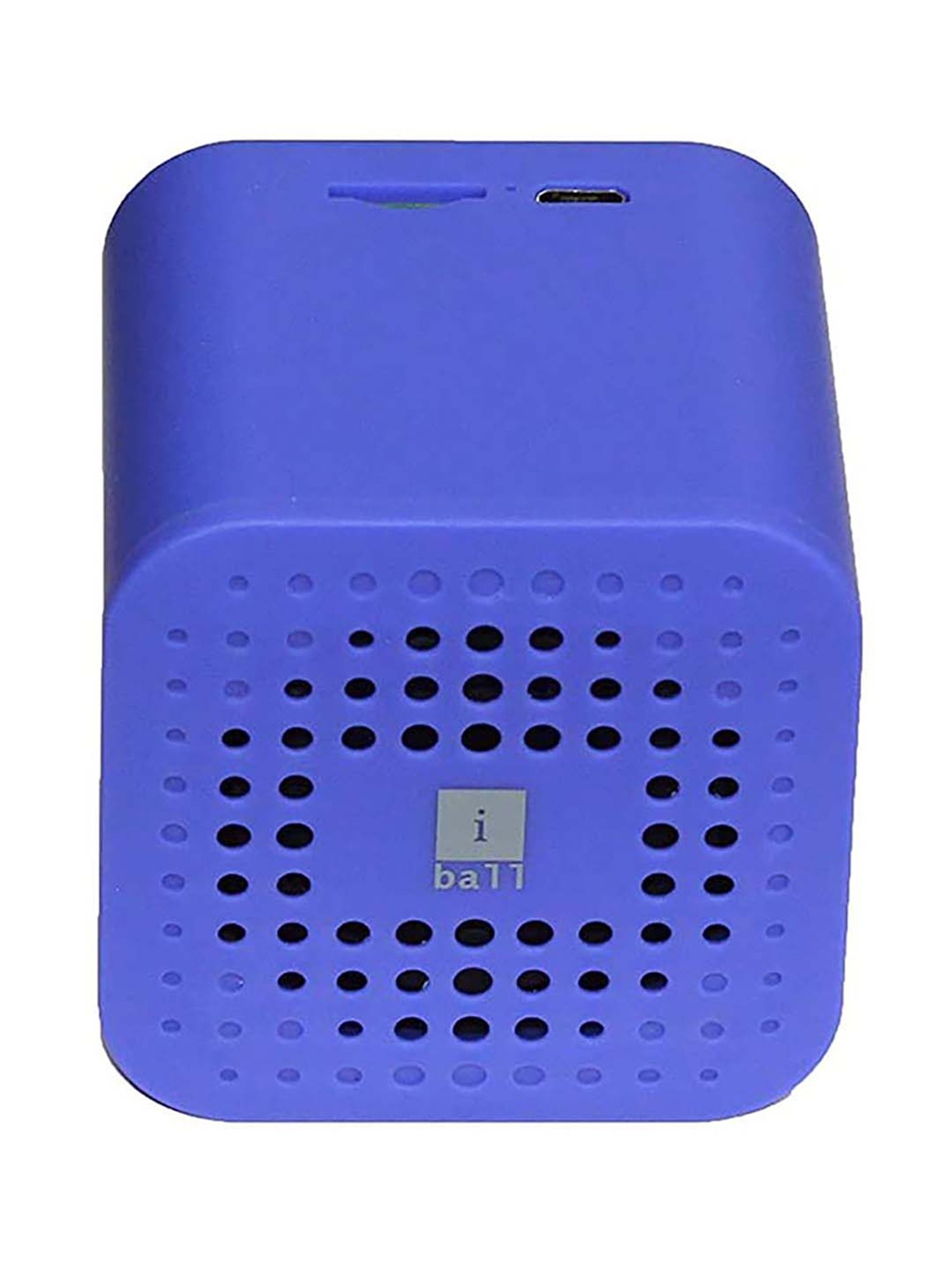 iBall Musi Cube X1 Bluetooth Speaker (Coral Blue)