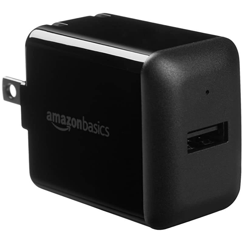 OnePort USB Wall Charger for Phone iPad and Tablet 12W Black