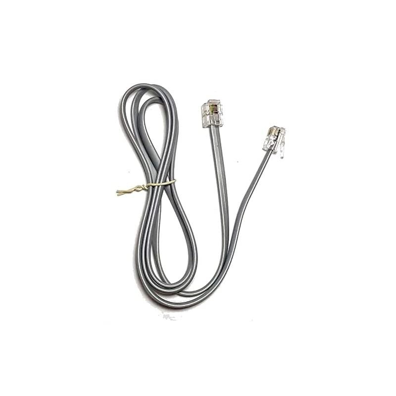 Line Cords Silver Satin 4 Conductor 3ft