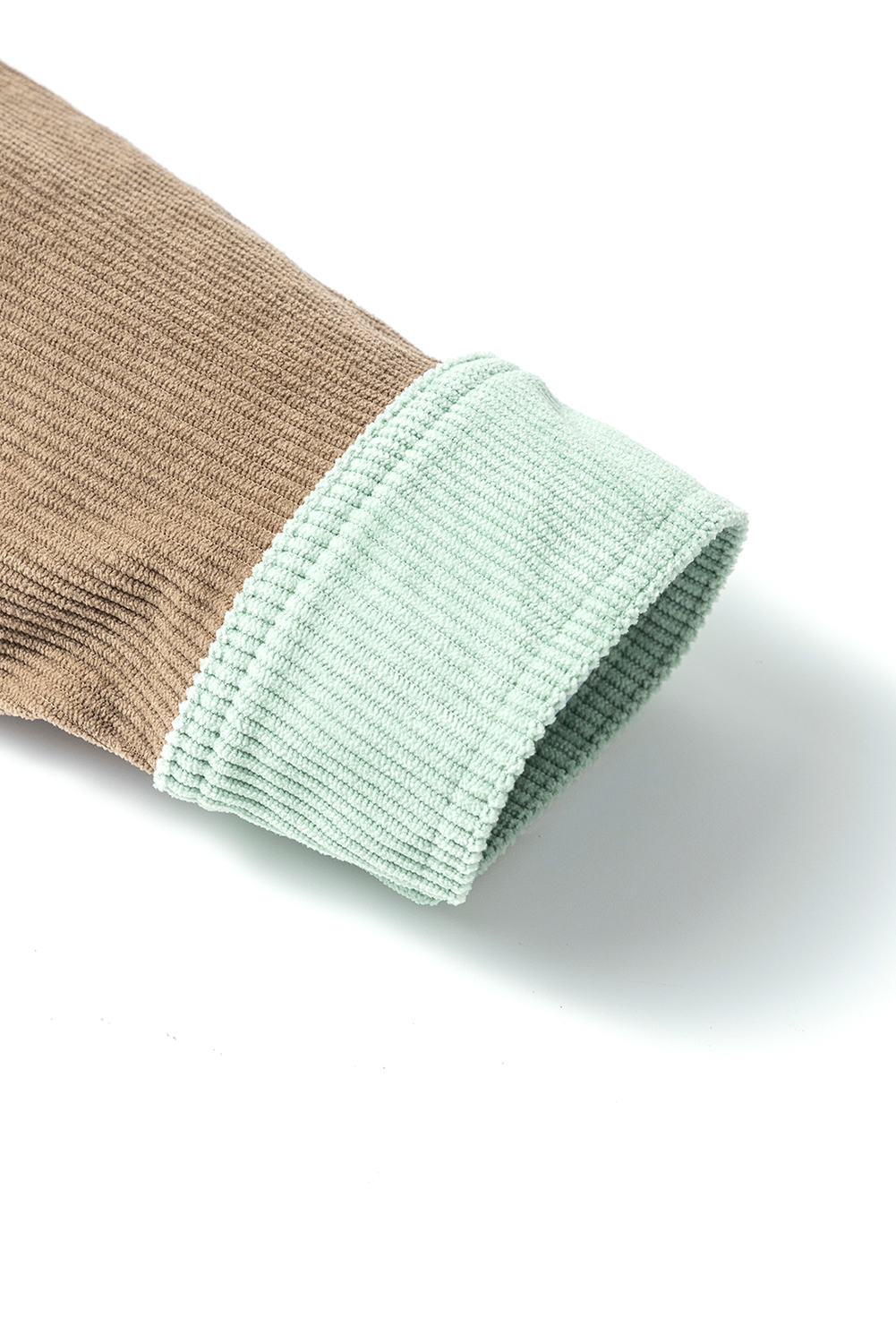 Brown Plaid Button Up Long Sleeve Flannel Shacket