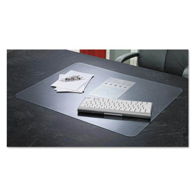 KrystalView Desk Pad with Microban 22 x 17 Matte Clear