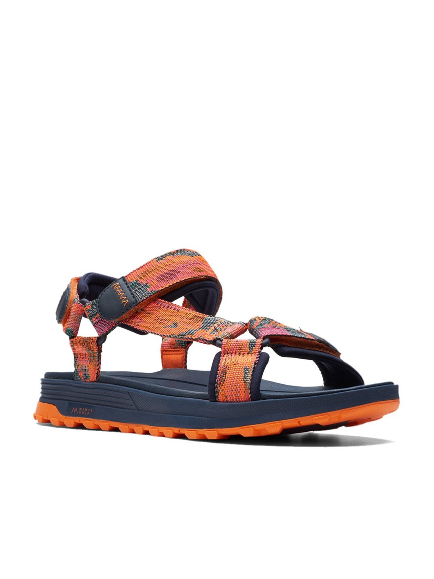 Clarks Men's ATL Trek Orange Floater Sandals
