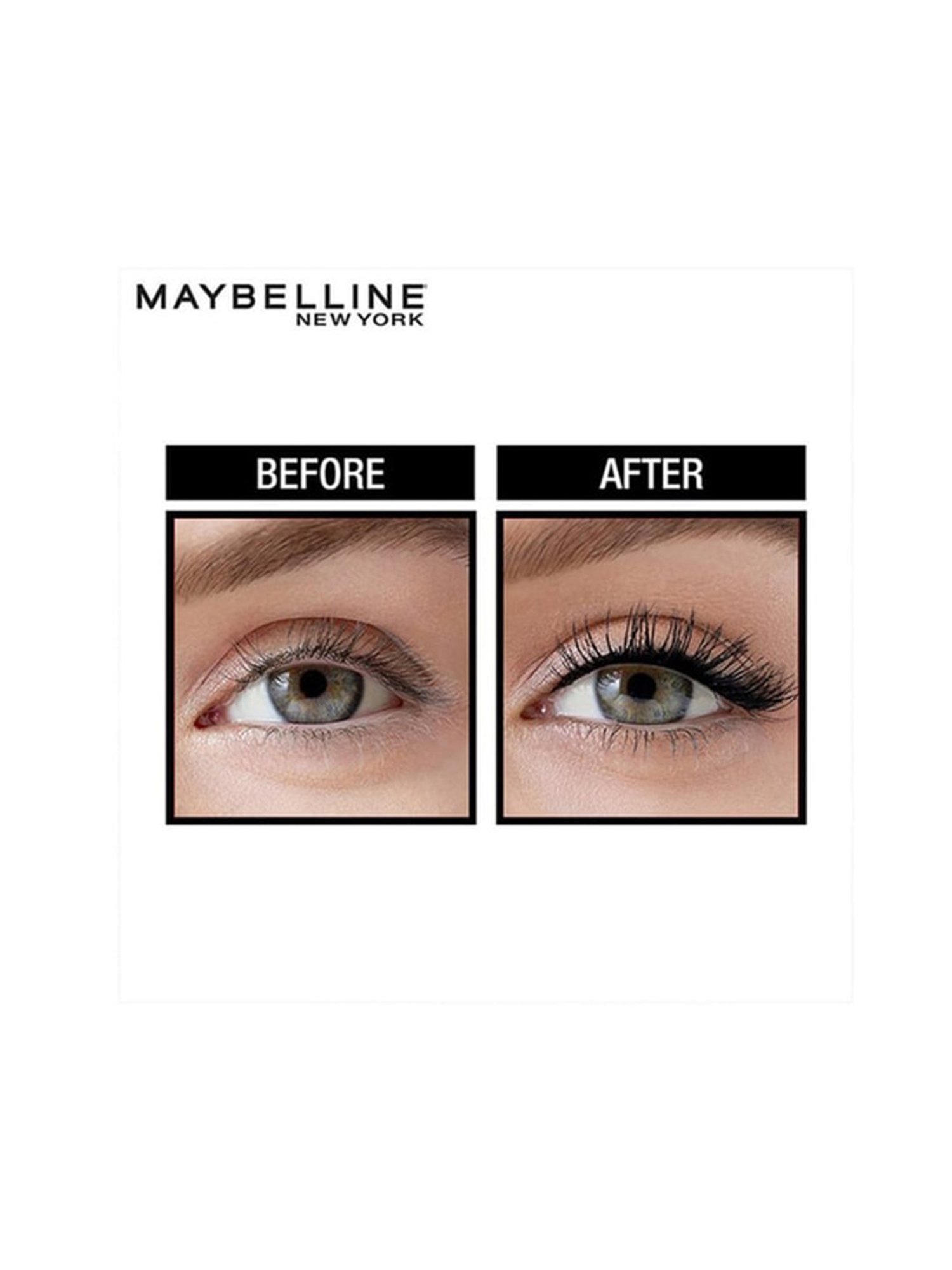 Maybelline New York Hyper Curl Mascara - Waterproof Very Black, 9.2ml