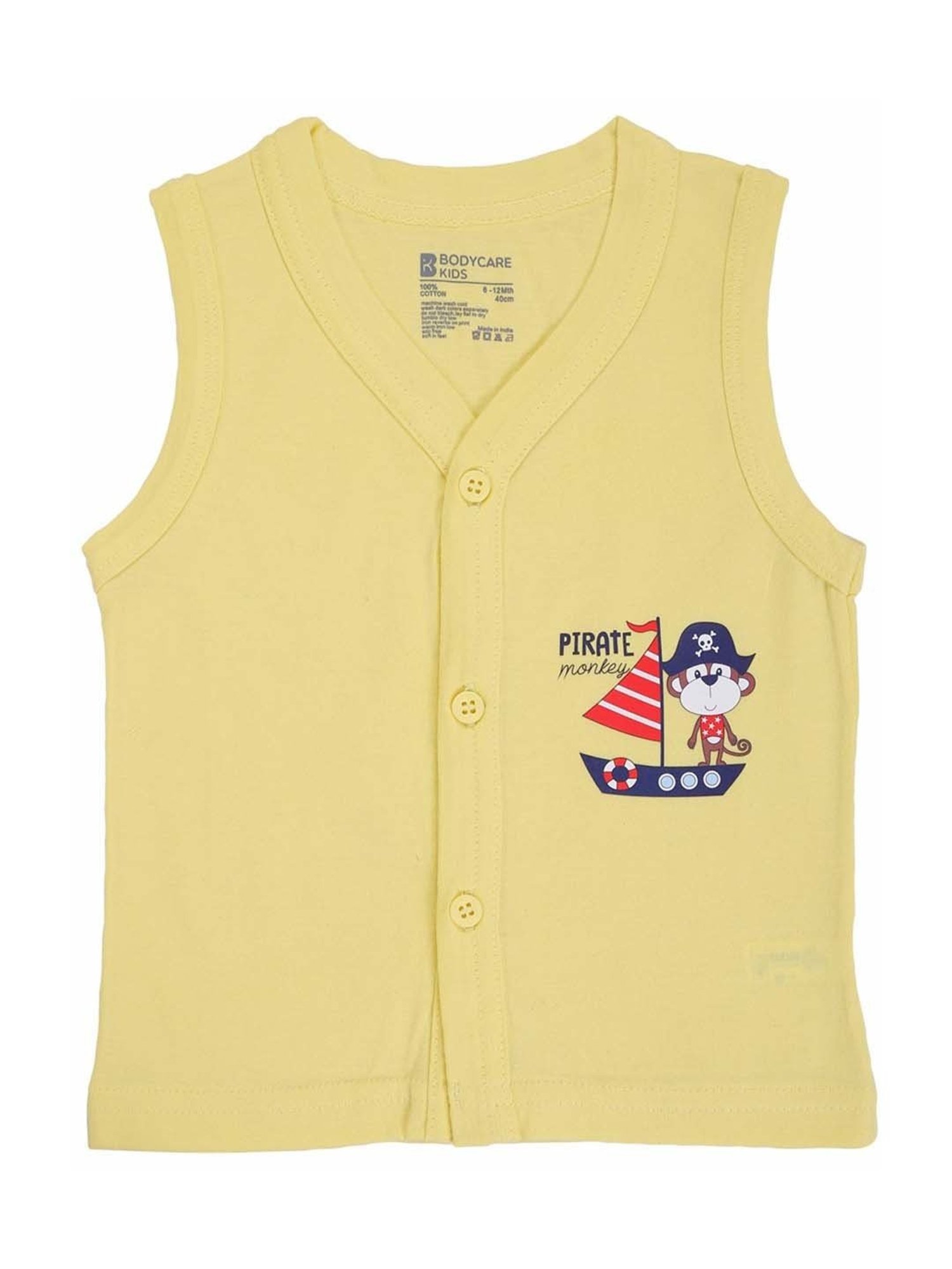 Bodycare Kids Multicolor Cotton Printed T-Shirts (Pack of 3)