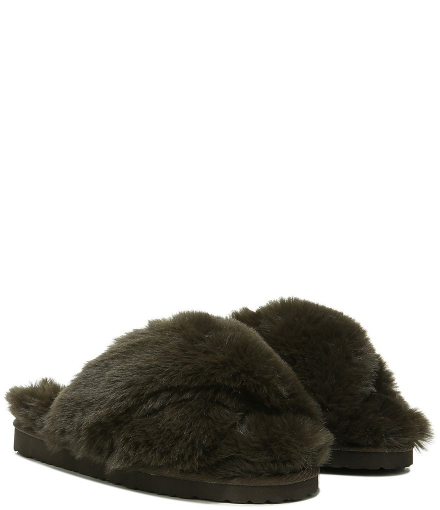 Cabernet Microfiber Terry Slippers