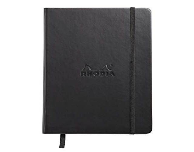 Rhodia A5 Webnotebook, Dot, Black
