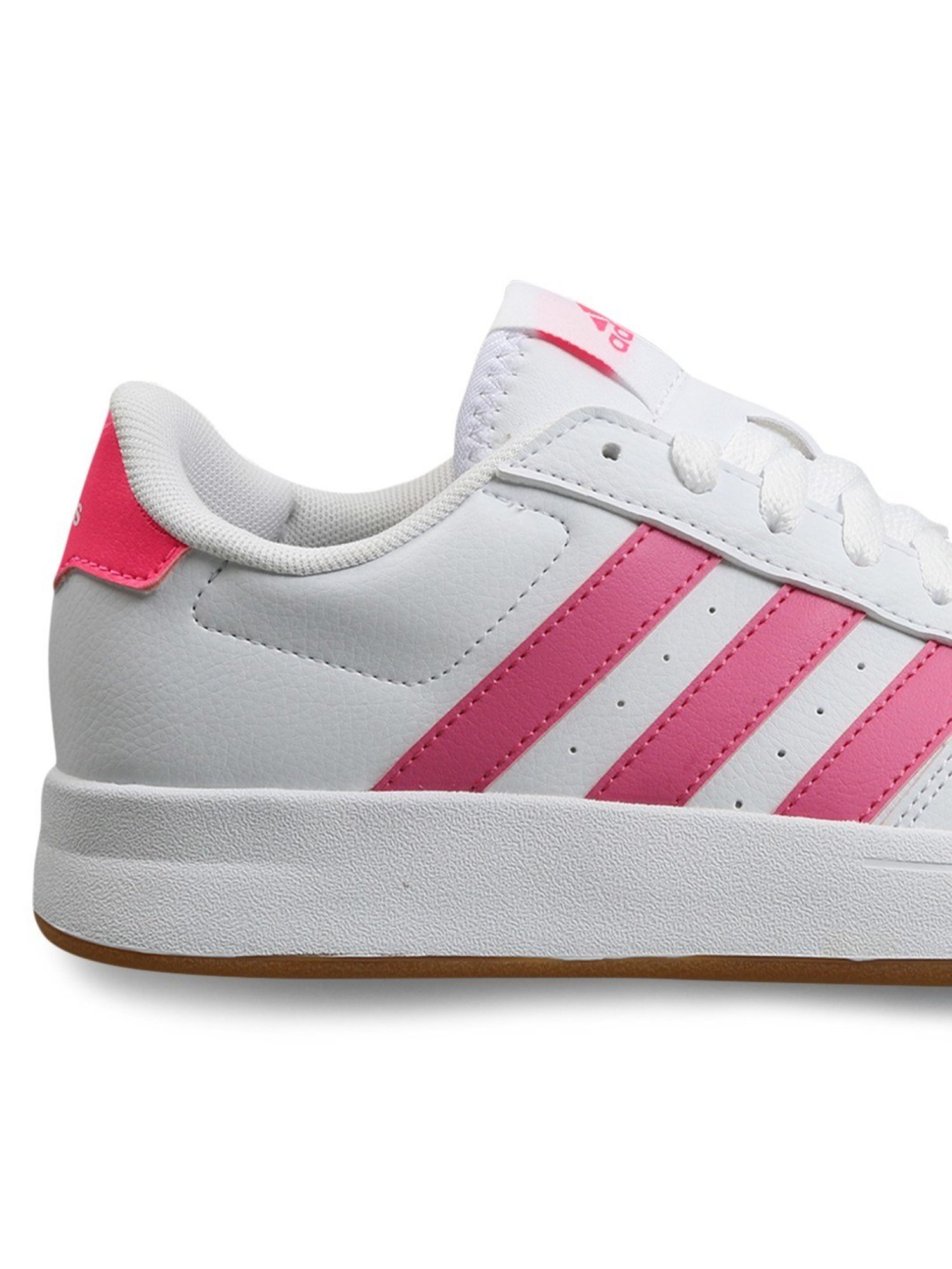 Adidas Women's Breaknet 2.0 White Tennis Shoes