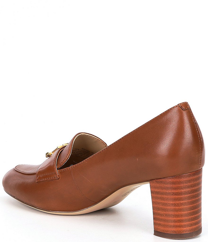 Lauren Ralph Lauren Brendi Leather Pumps