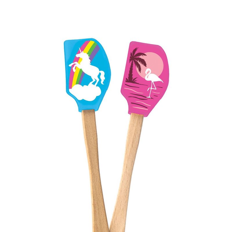 Tovolo Spatulart (Set of 2) Mini Spatulas Assorted