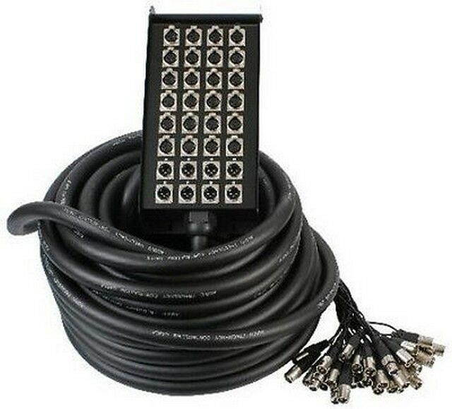 24 CH 98 ' Cable Snake.8 Returns.Pro Audio Sound Gear.3 PIN XLR.Concert Tech