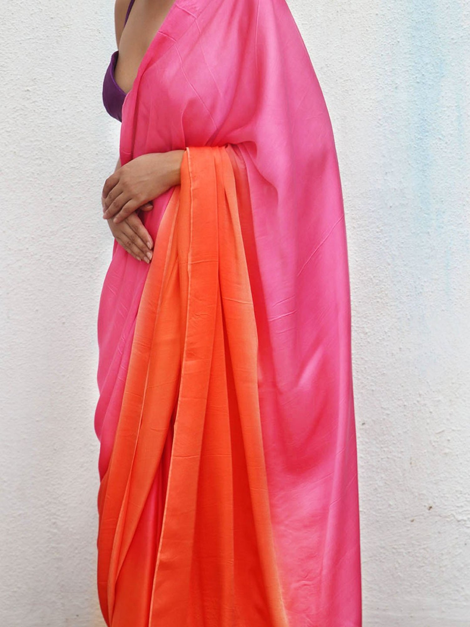 Chidiyaa Jhelum Modal Silk Saree - SFLAR