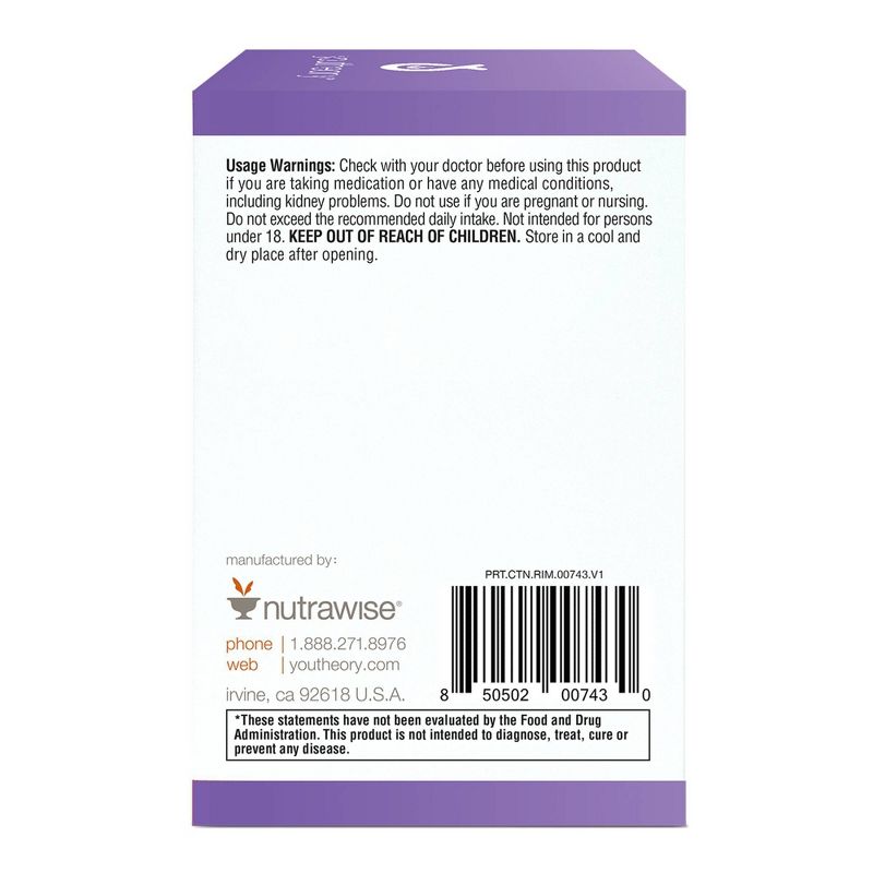 Youtheory Relax Instant-Mix Powder Packets - 15ct