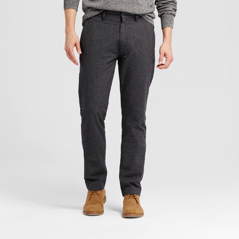 Men's Athletic Fit Hennepin Chino Pants - Goodfellow & Co™ Olive 32x32