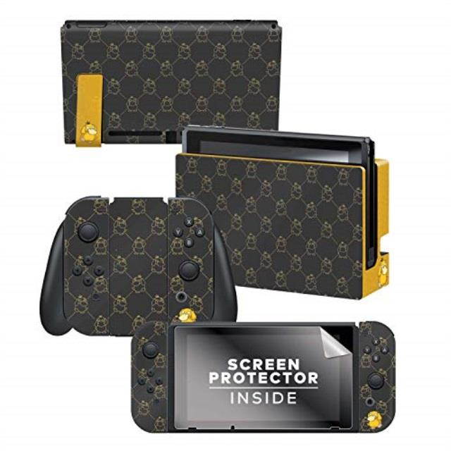 controller gear officially licensed nintendo pokmon switch console skin "psyduck set 1"