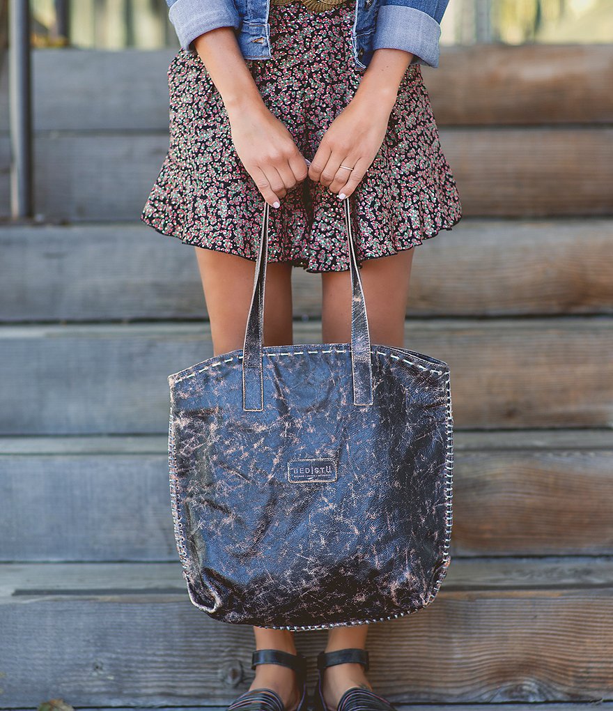 Bed Stu Skye II Distressed Leather Tote Bag