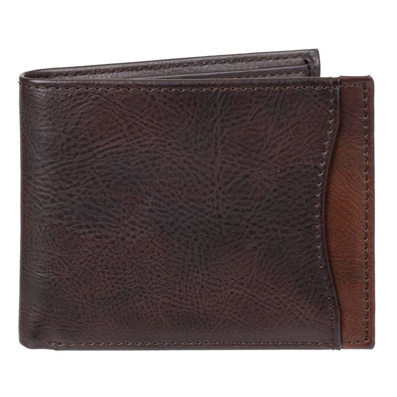 Men's Two-Tone Bifold Wallet - Goodfellow & Co™ Brown