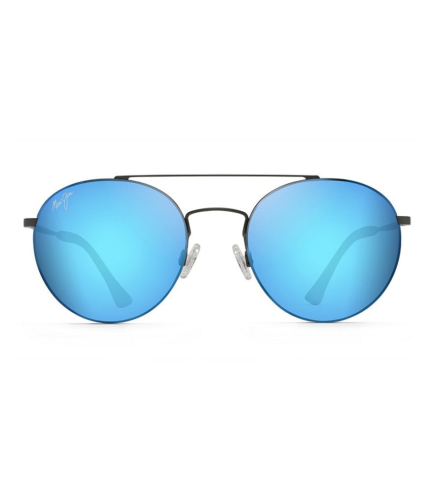 Maui Jim Pele's Hair PolarizedPlus2&reg; Round Aviator 53mm Sunglasses