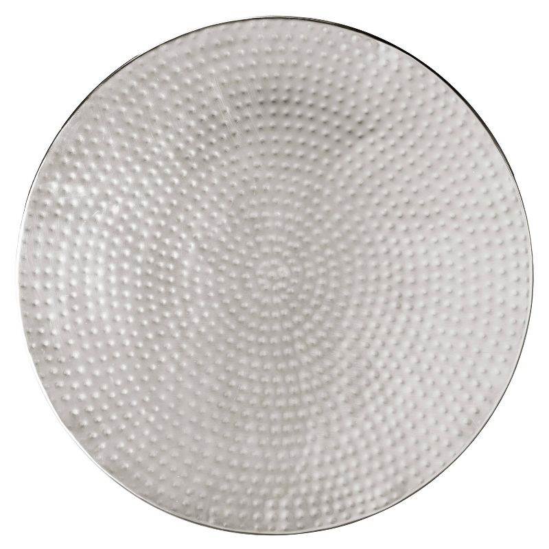 Lucas Coffee Table Matte Nickel - Poly & Bark