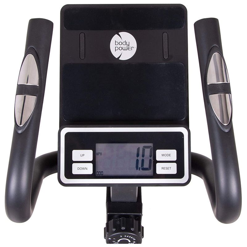 Body Flex Sports Body Power BST800 Stationary 2 In 1 Full Body Elliptical StepTrac Cardio Workout Machine with Curve Crank Technology