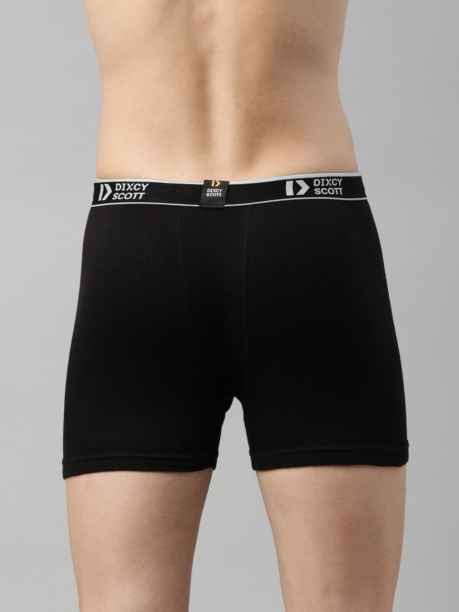 Dixcy Scott Originals Multi Cotton Regular Fit Trunks - Pack Of 3