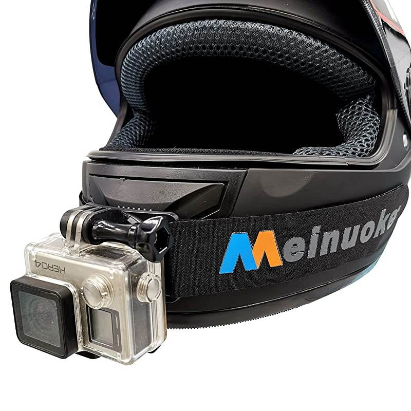 Full Face Motorcycle Helmet Chin Mount for Gopro Hero 87 2018 Black 6543+ SJCAM DJI OSMO Action Camera