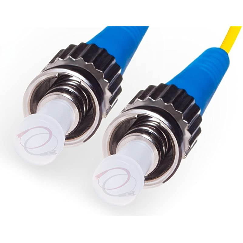 125M OS2 ST ST Fiber Patch Cable | 10Gb Duplex 9125 ST to ST Singlemode Jumper 125 Meter 41010ft | Length Options 05M300M | 1gb 10gb stst smf dx sfp 10gbase lr Yellow ofnr