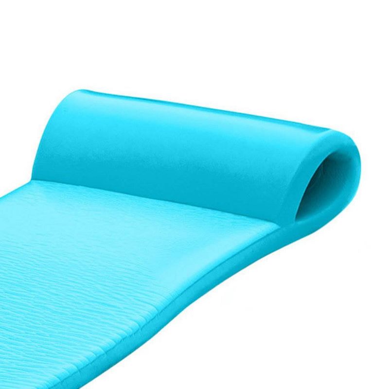 TRC Recreation Sunsation 70 Inch Foam Raft Lounger Swimming Pool Float, Teal