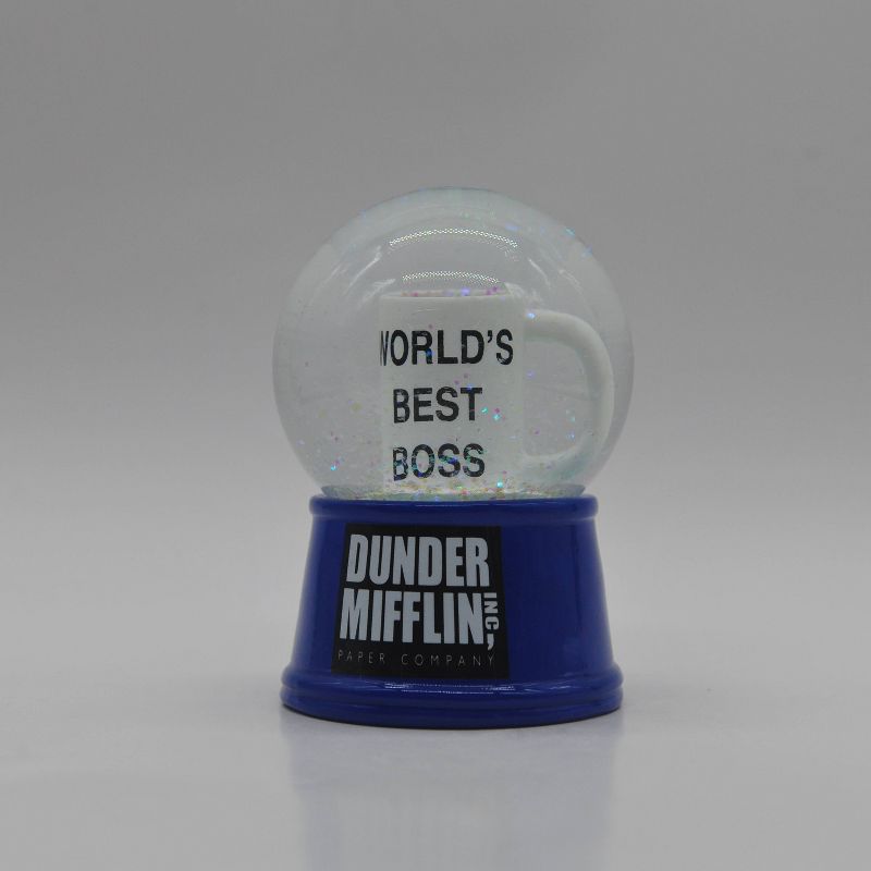 The Office - World's Best Boss 100mm Snow Globe