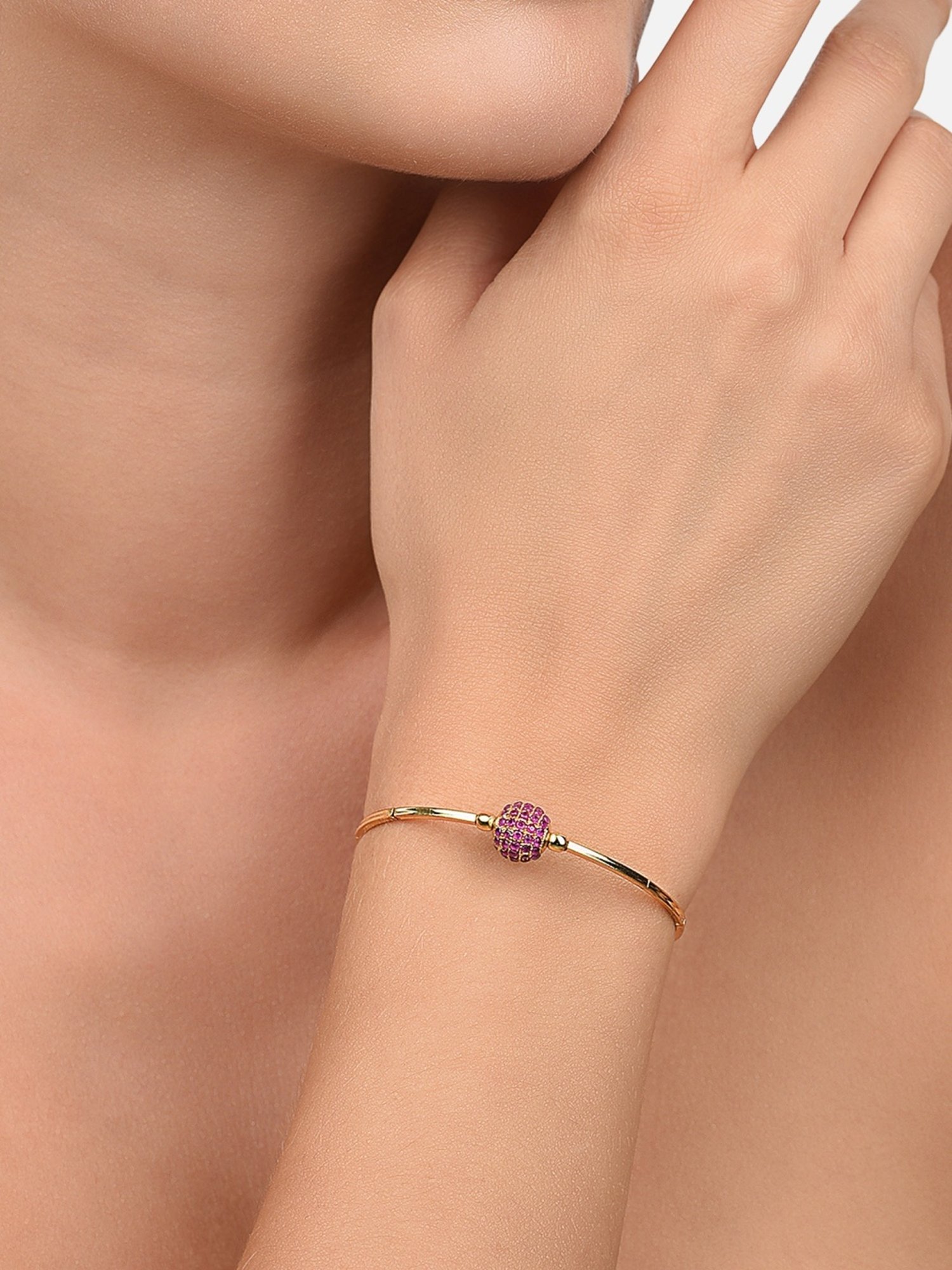 Ted Baker Crystal Sweetheart Adjustable Bracelet for Women