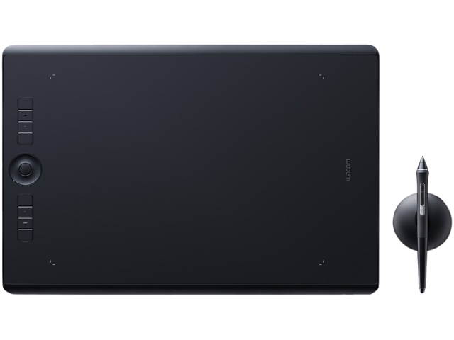 Wacom Intuos Pro Large (PTH-860/K0-C) USB and Bluetooth Creative Pen Tablet with Wacom Pro Pen 2