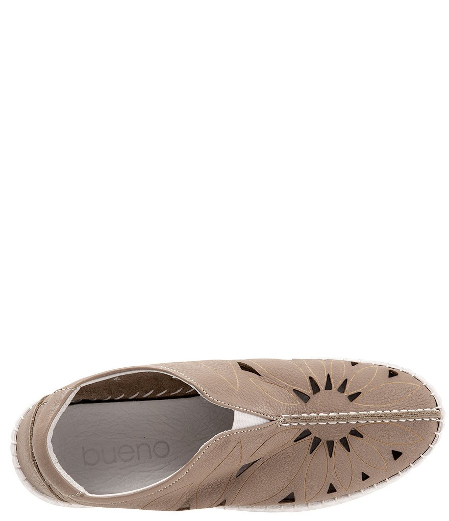 Bueno Labella Floral Laser Cut Slip-Ons
