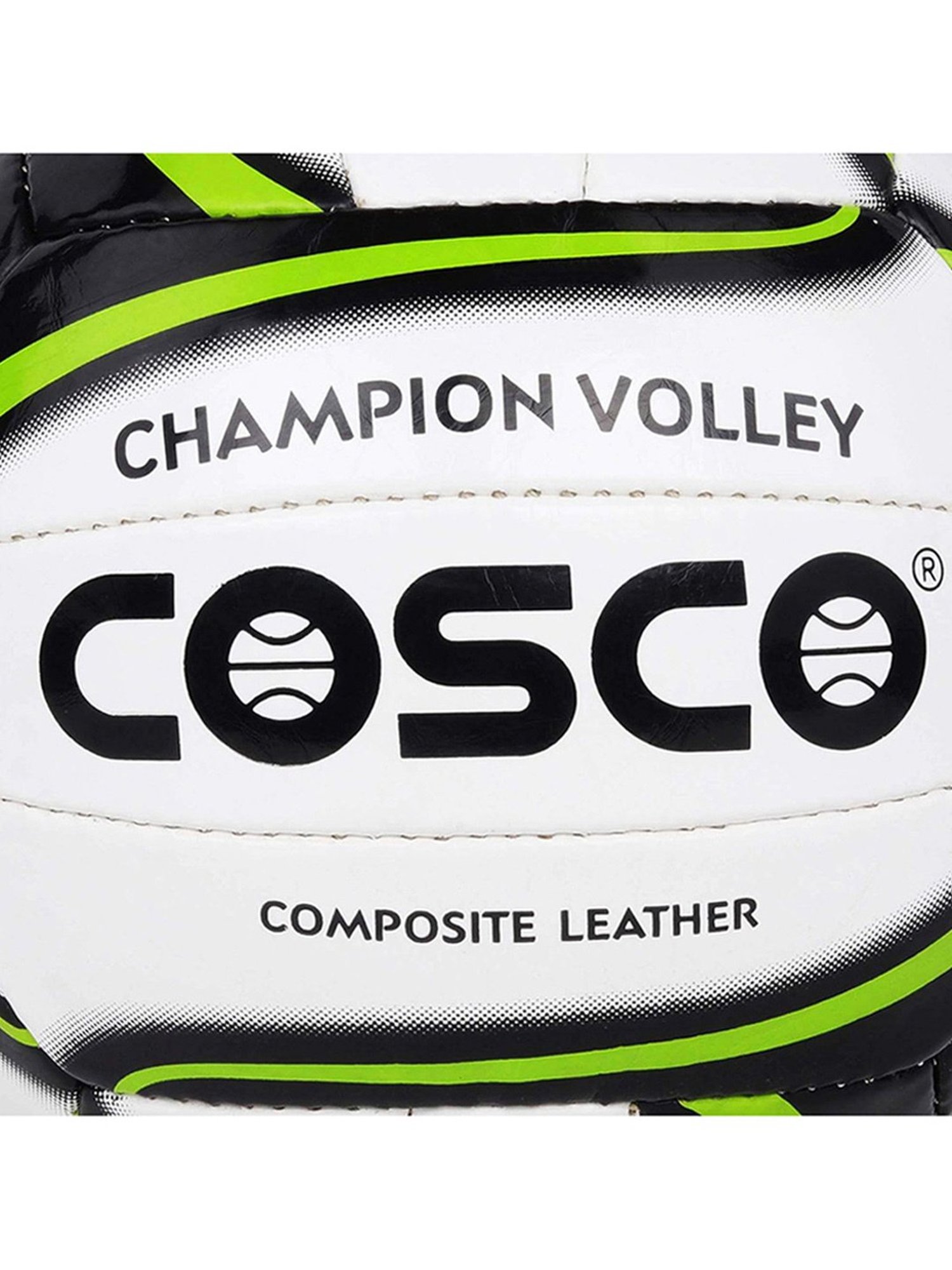 Cosco Champion Polyester Volleyball (White) Size - 4